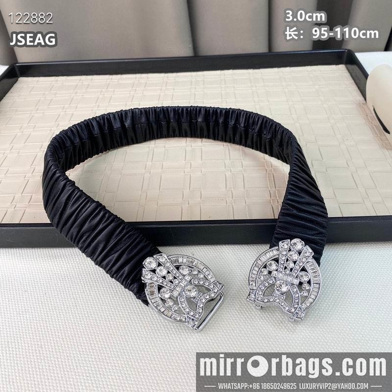 Chanel belt 30mmX95-110cm 8L29