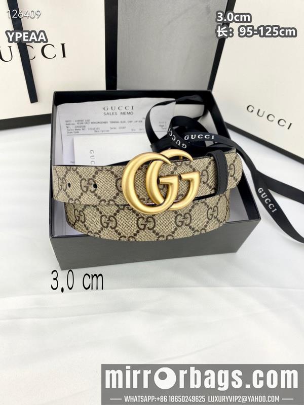 Gucci belt 30mmX95-125cm 8L19