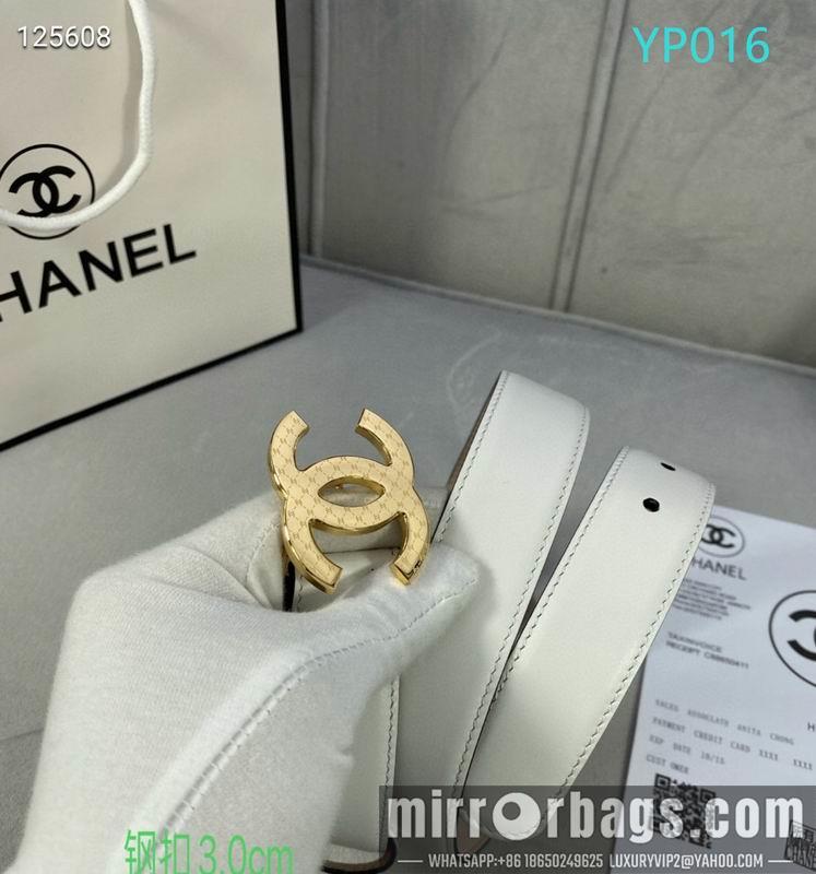 Chanel belt 30mmX95-125cm XH04