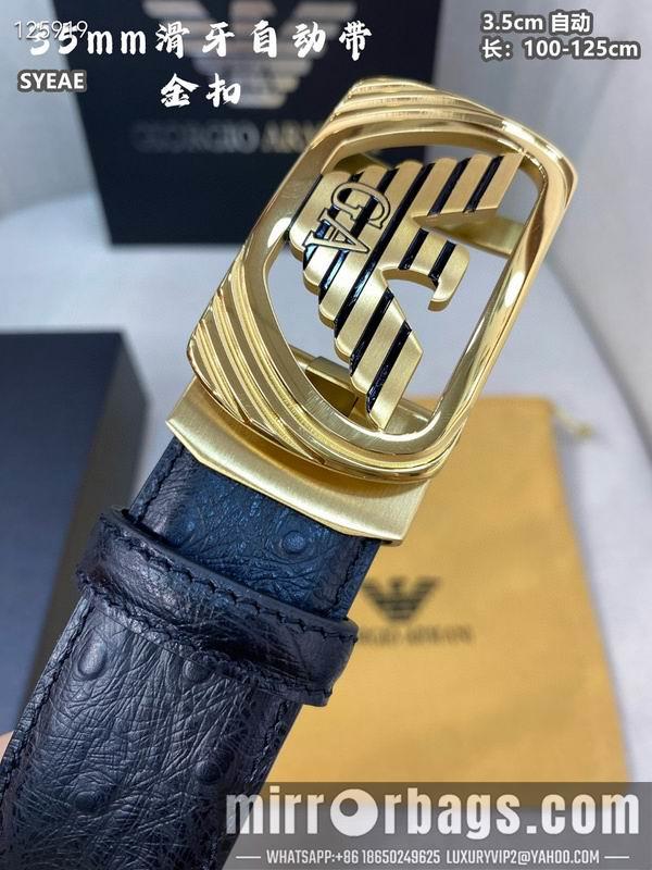 Armani belt 35mmX100-125cm 8L06