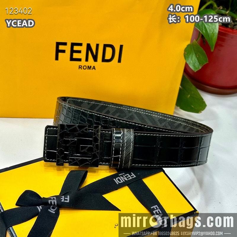 Fendi belt 40mmX100-125cm 8L61