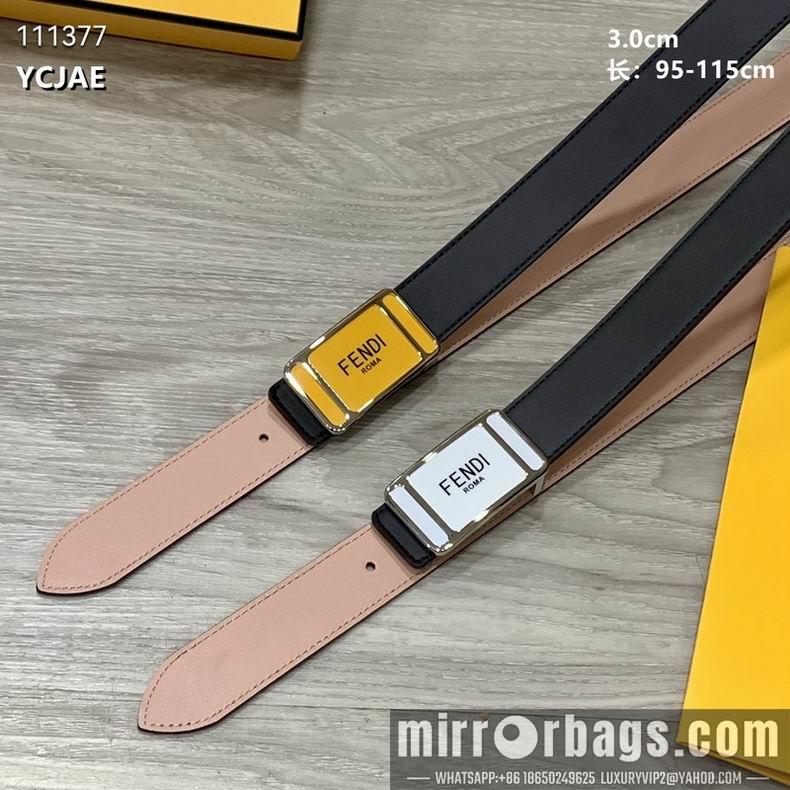 Fendi Belt 30mmX95-115cm 8L05
