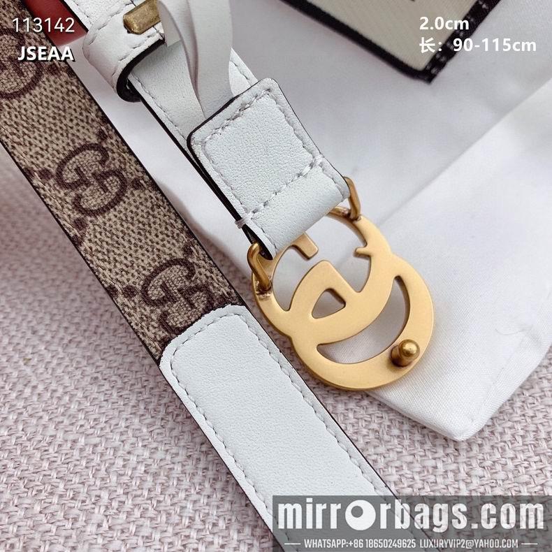 Gucci belt 20mmX90-115cm 8L07