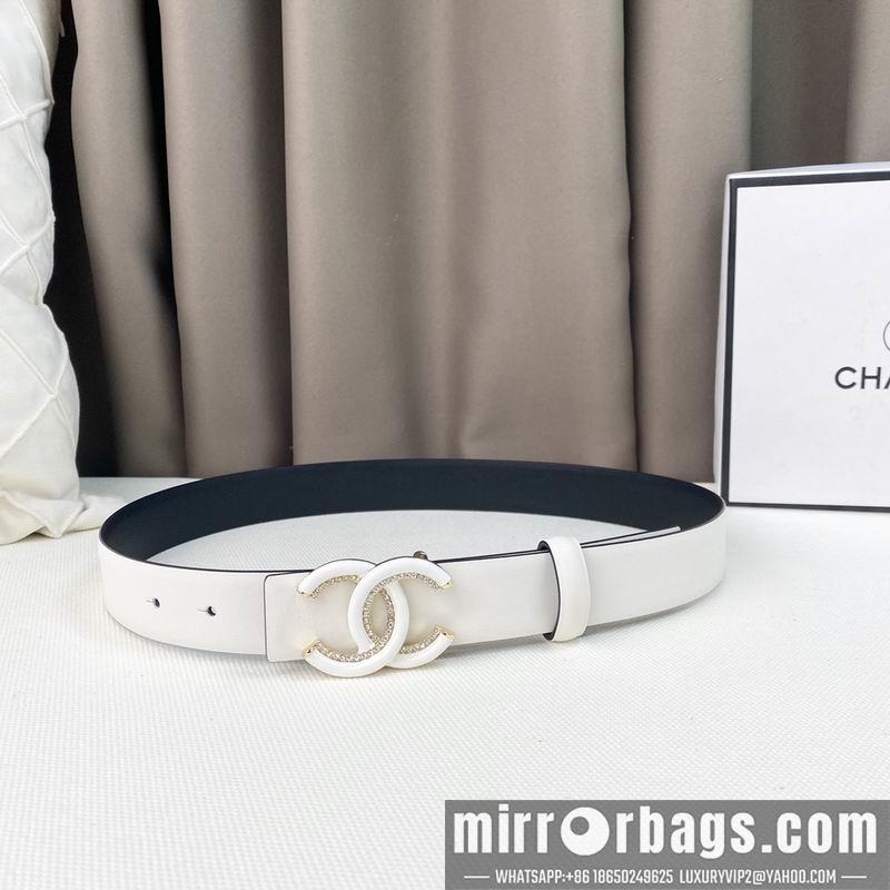 Chanel belt 30mmX90-115cm 7D07