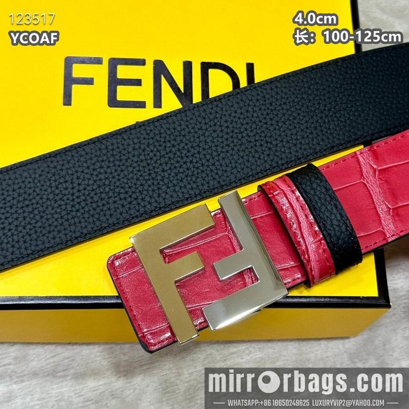 Fendi belt 40mmX100-125cm 8L32