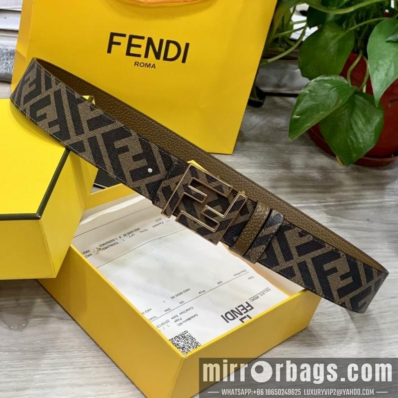 Fendi belt 40mmX95-125cm 7D14
