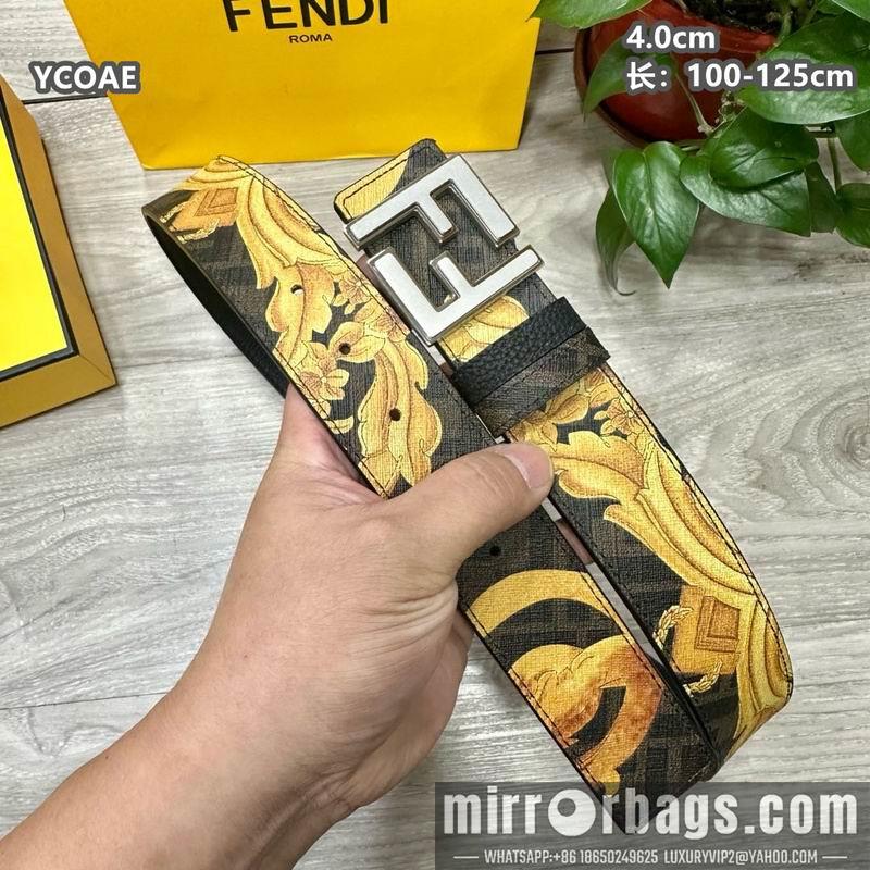 Fendi belt 40mmX100-125cm 8L150