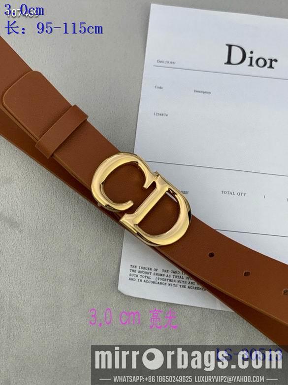 Dior Belt 30mm 95-115cm 8L05