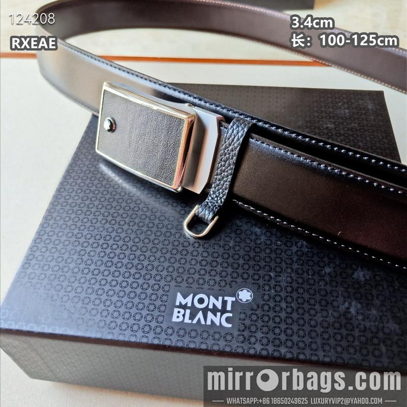 Montlanc belt 34mmX100-125cm 8L10