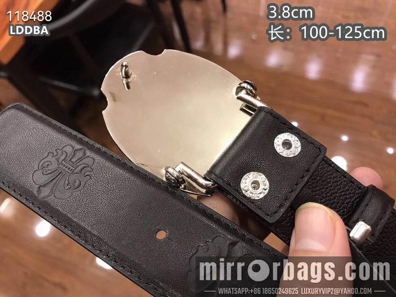 Chrome Hearts belt 38mmX100-125cm 8L04