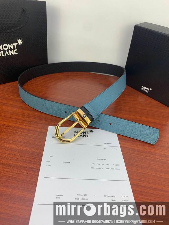 Montblanc Belt 34mmX95-125CM 7D13