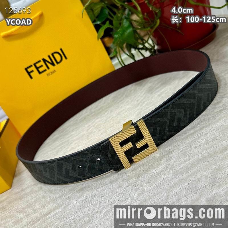 Fendi belt 40mmX100-125cm 8L26
