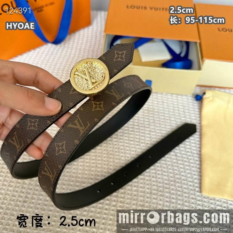 LV belt 25mmX95-115cm 8L13