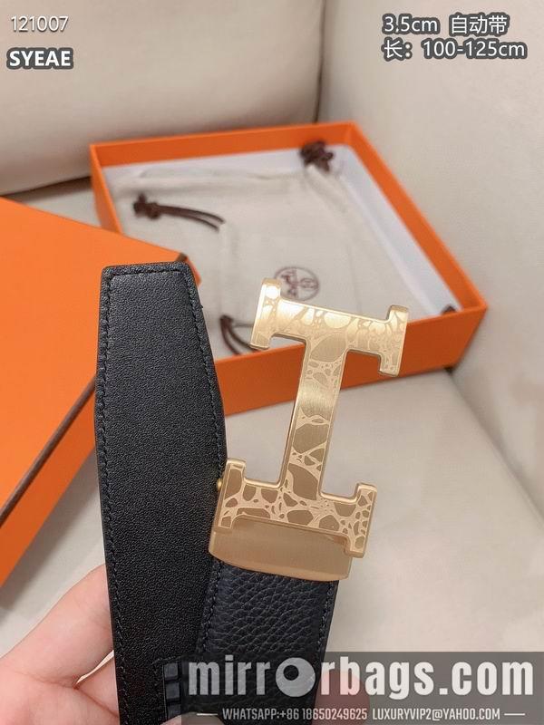Hermes belt 35mmX100-125cm 8L34