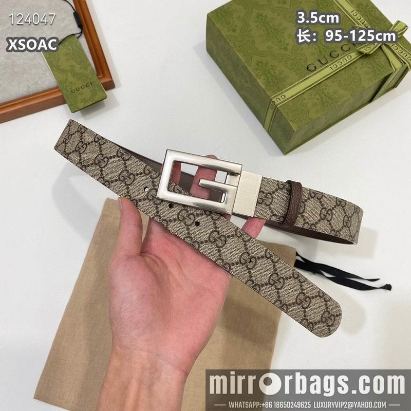 Gucci belt 35mmX95-125cm 8L10