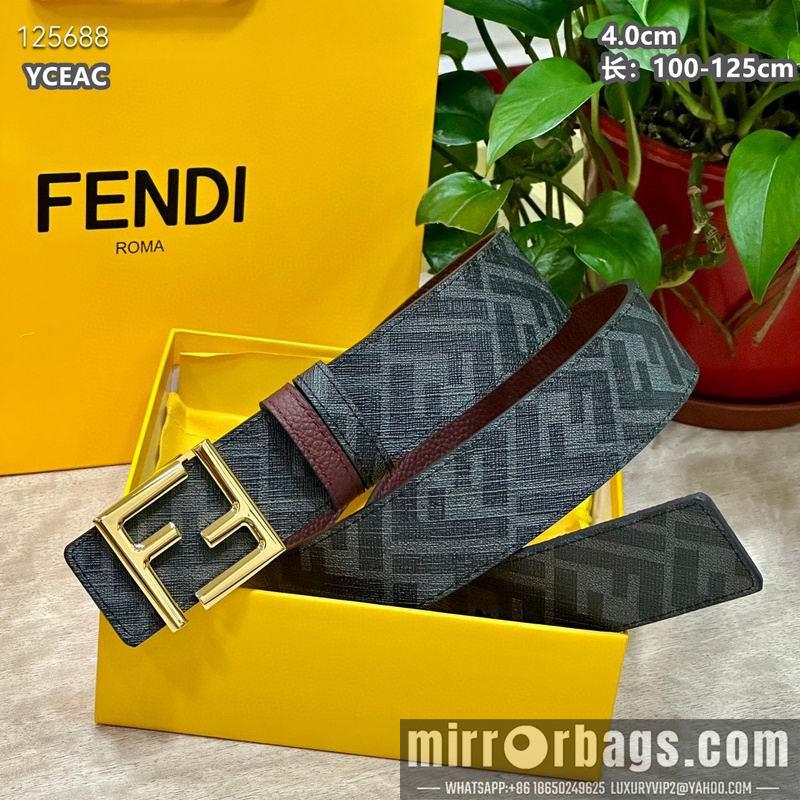 Fendi belt 40mmX100-125cm 8L28