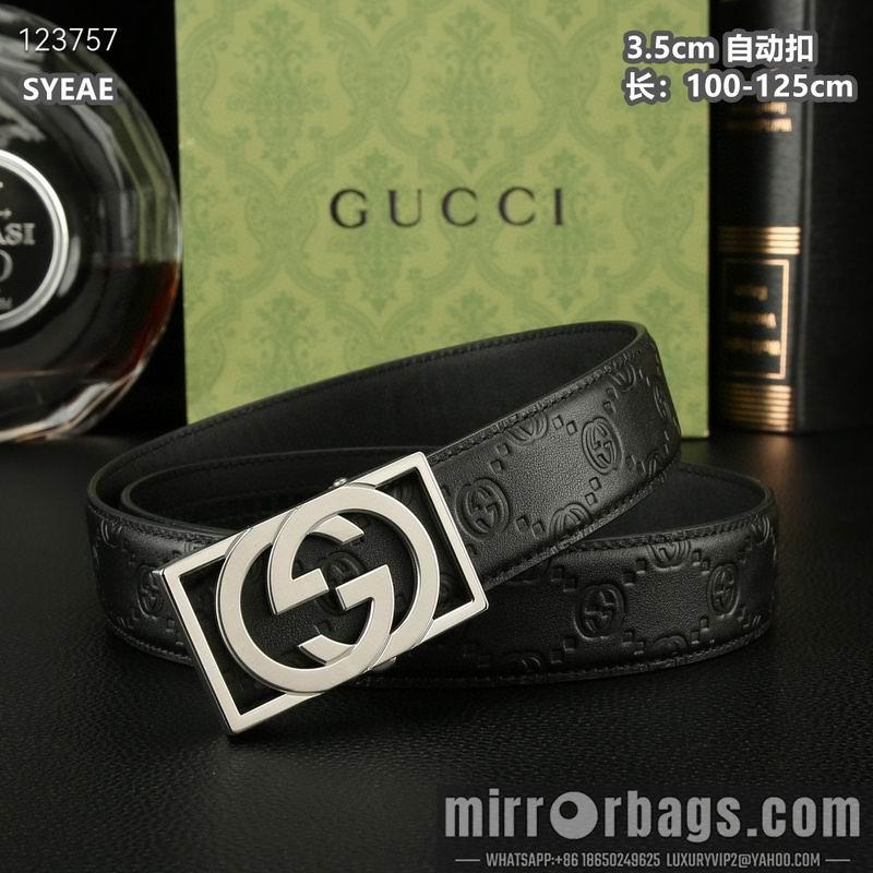 Gucci belt 35mmX100-125cm 8L53