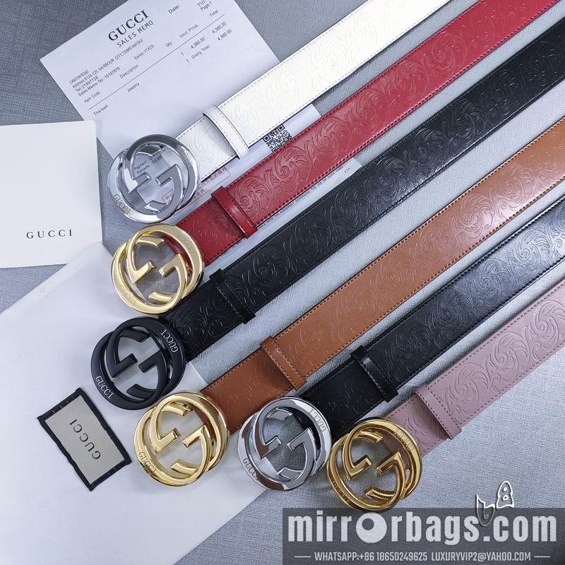 Gucci belt 38mmX90-125cm lb06