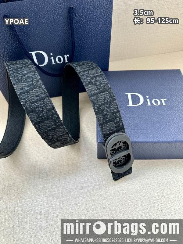Dior belt 35mmX95-125cm 8L42