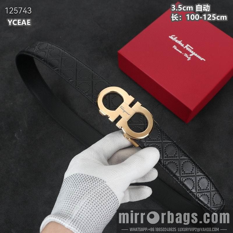 Ferragamo belt 35mmX100-125cm 8L03