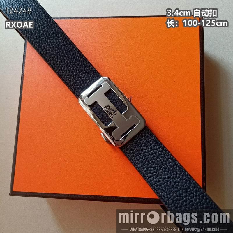 Hermes belt 34mmX100-125cm 8L08