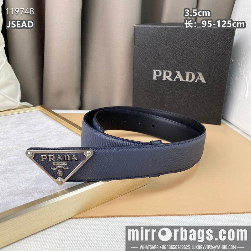 Prada belt 35mmX95-125CM 8L16