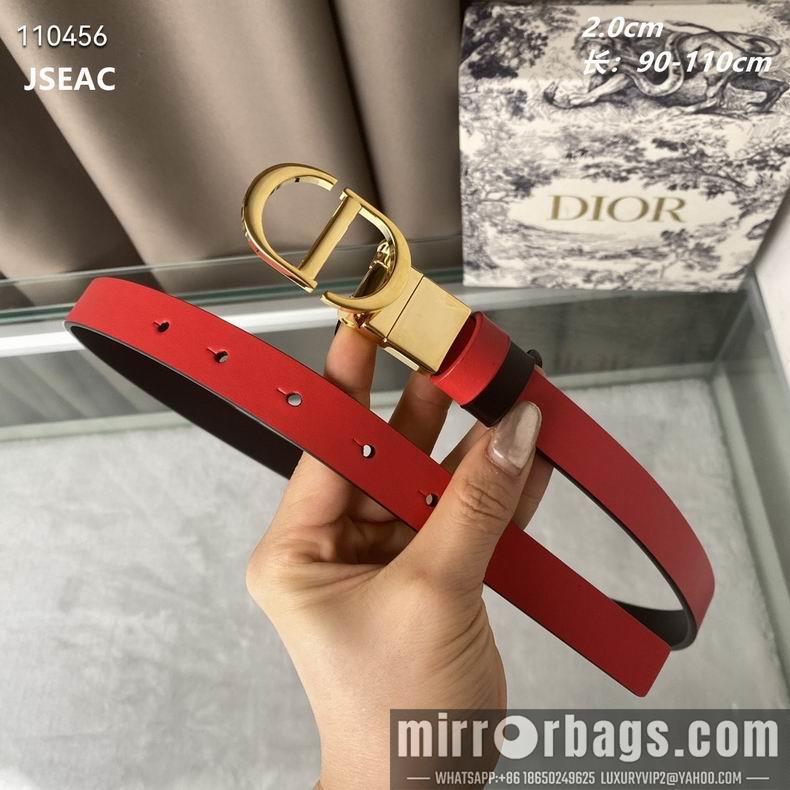 Dior Belt 20mmX90-110cm 8L01