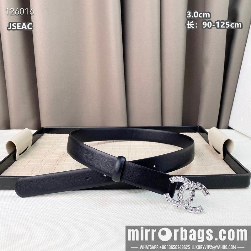 Chanel belt 30mmX90-125cm 8L18