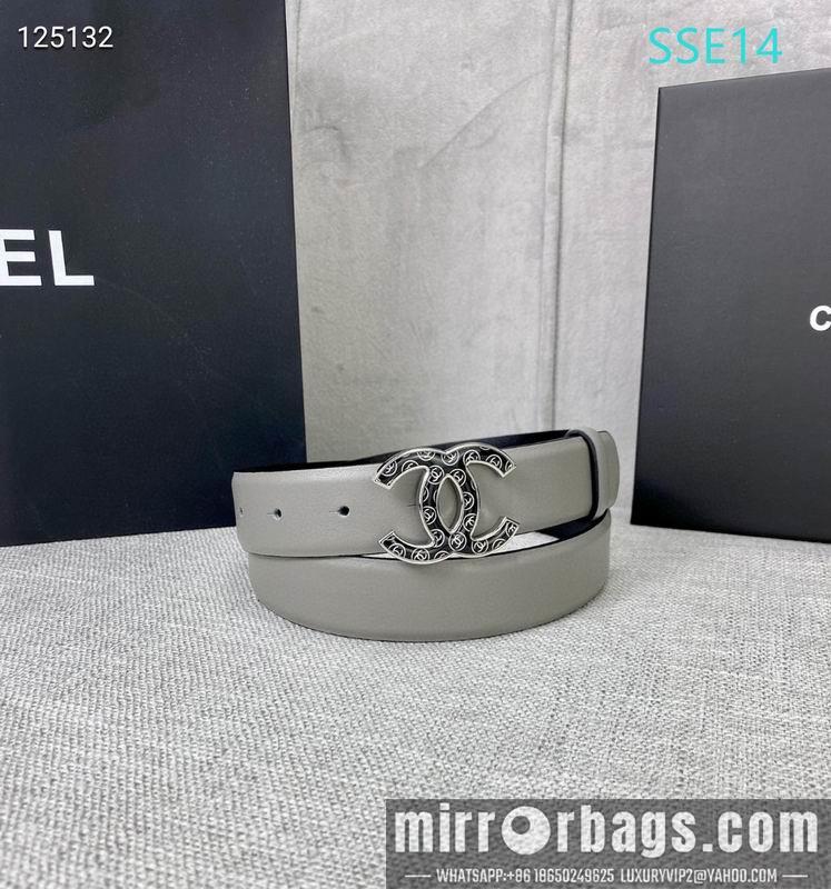 Chanel belt 30mmX95-125cm XH01