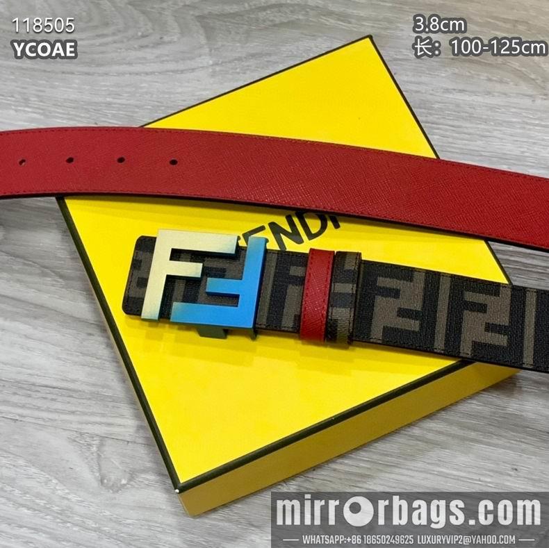 Fendi belt 38mmX100-125cm 8L01