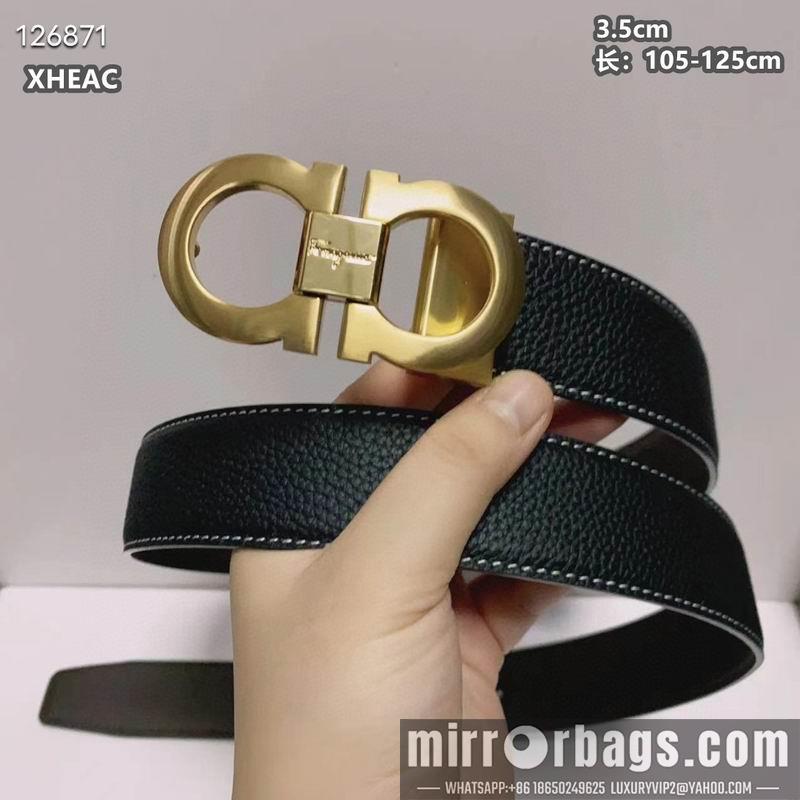 Ferragamo belt 35mmX105-125cm 8L105