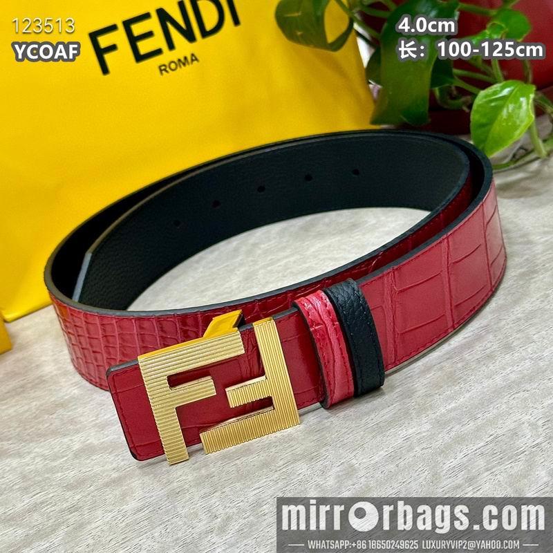 Fendi belt 40mmX100-125cm 8L34