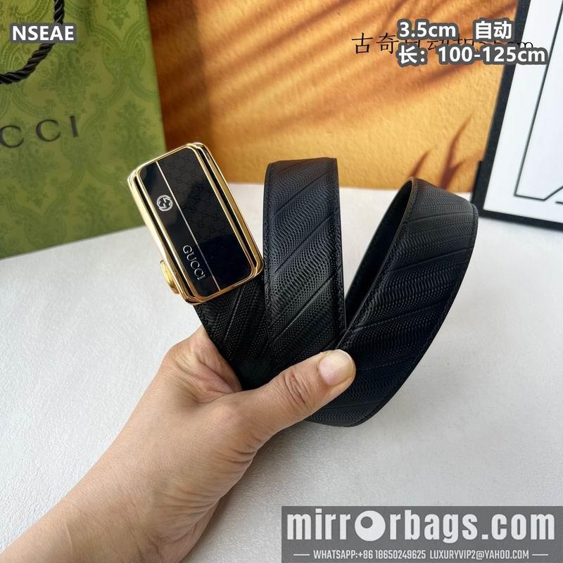 Gucci belt 35mmX100-125cm 8L94