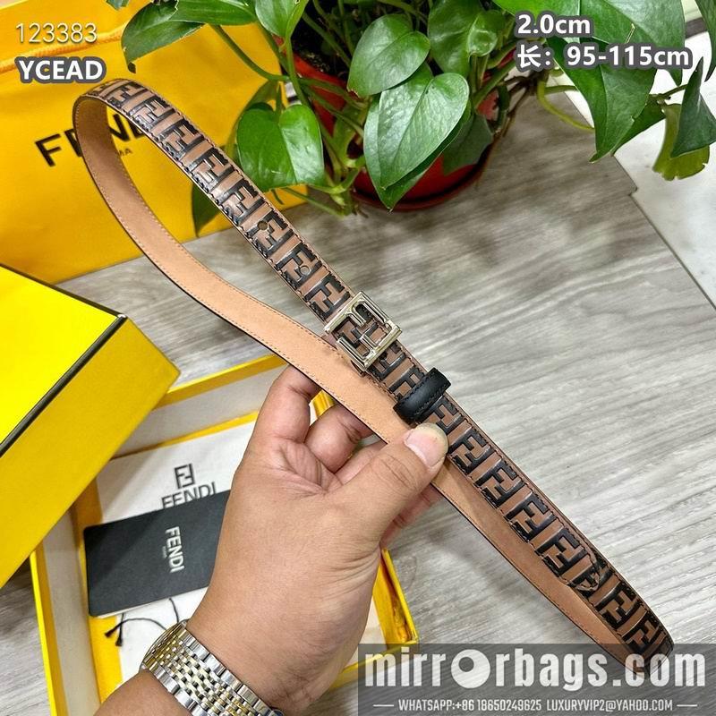 Fendi belt 20mmX95-115cm 8L14
