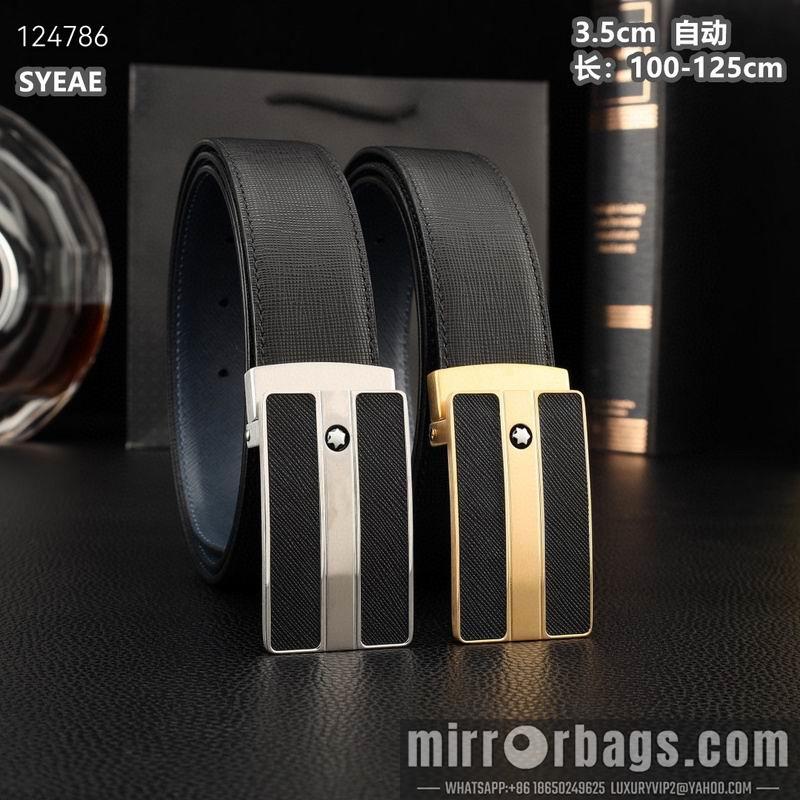 Montlanc belt 35mmX100-125cm 8L28