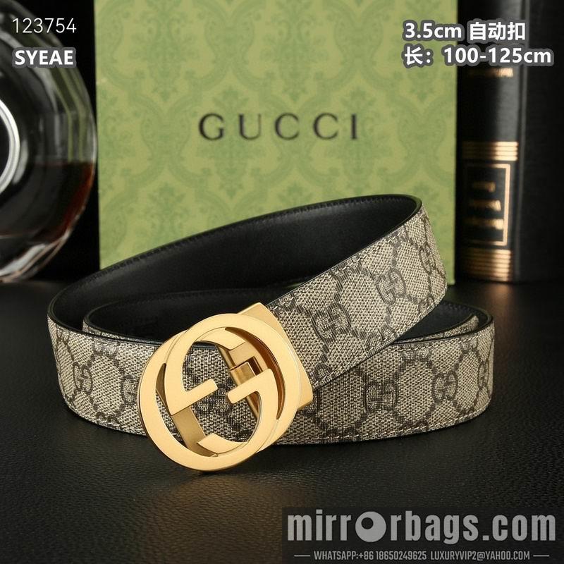 Gucci belt 35mmX100-125cm 8L56