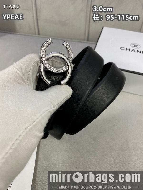 Chanel belt 30mmX95-115cm 8L040803