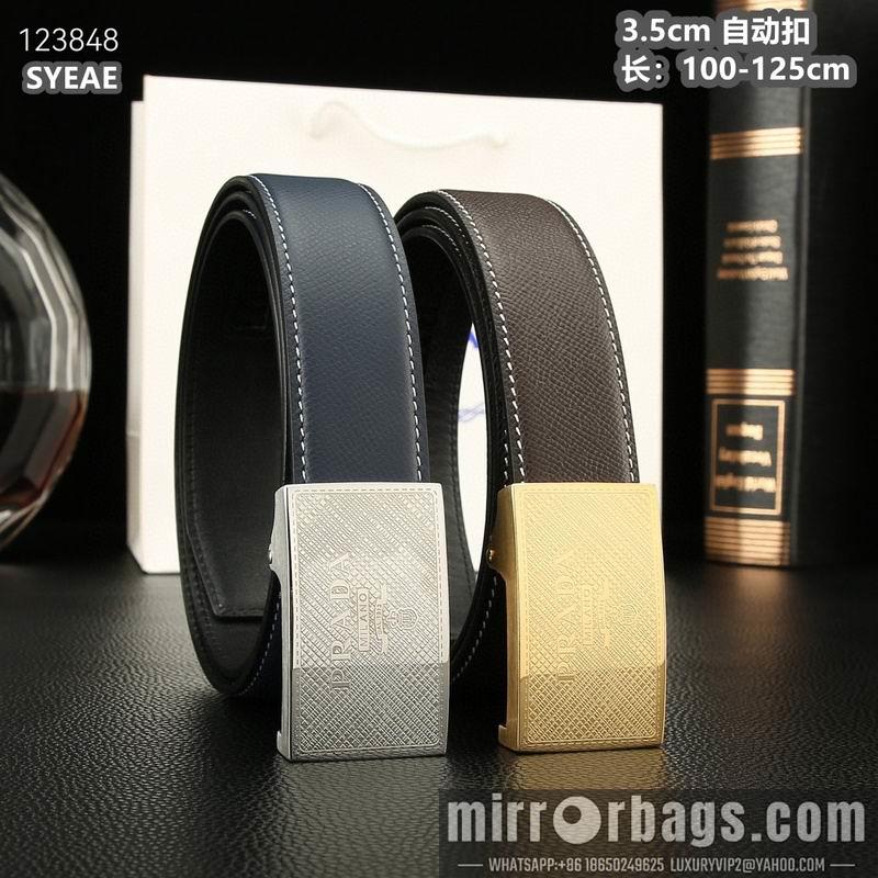 Prada belt 35mmX100-125cm 8L60