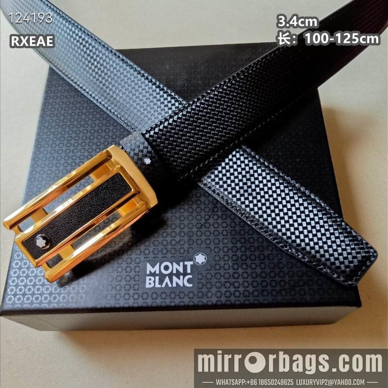 Montlanc belt 34mmX100-125cm 8L16