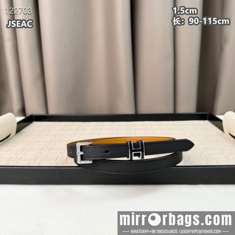 Hermes belt 15mmX90-115cm 8L04