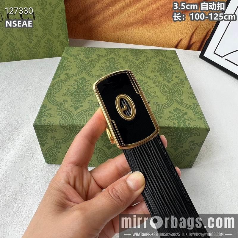 Gucci belt 35mmX100-125cm 8L77