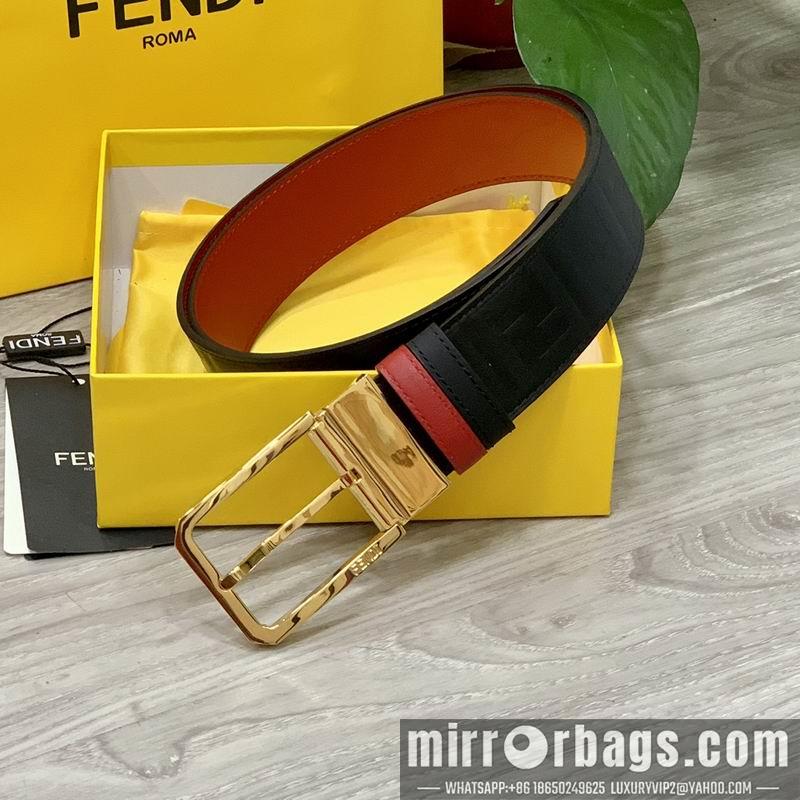 Fendi belt 38mmX95-125cm 7D05