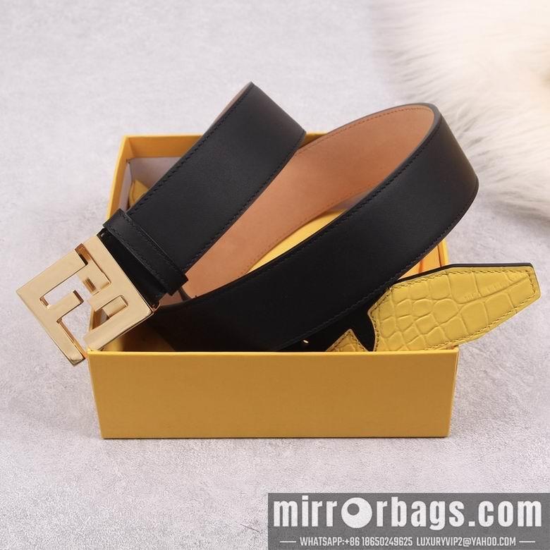 Fendi Belt 38mmX95-125cm 7D34