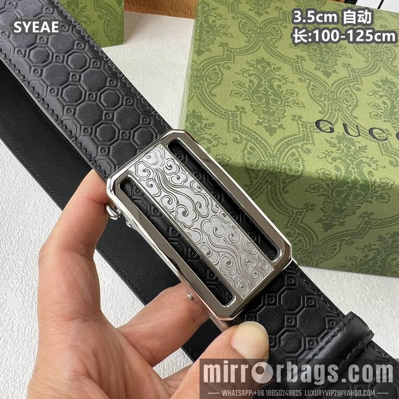 Gucci belt 35mmX100-125cm 8L97