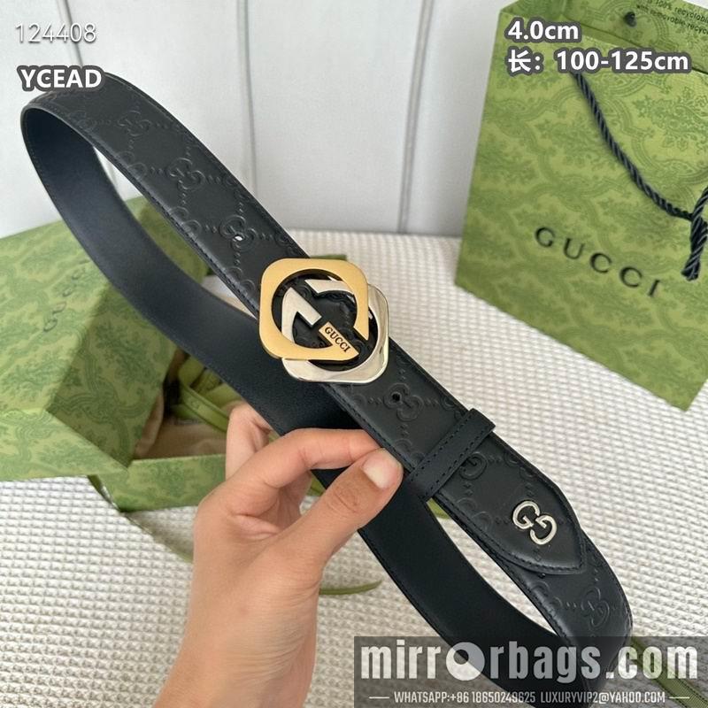 Gucci belt 40mmX100-125cm 8L134