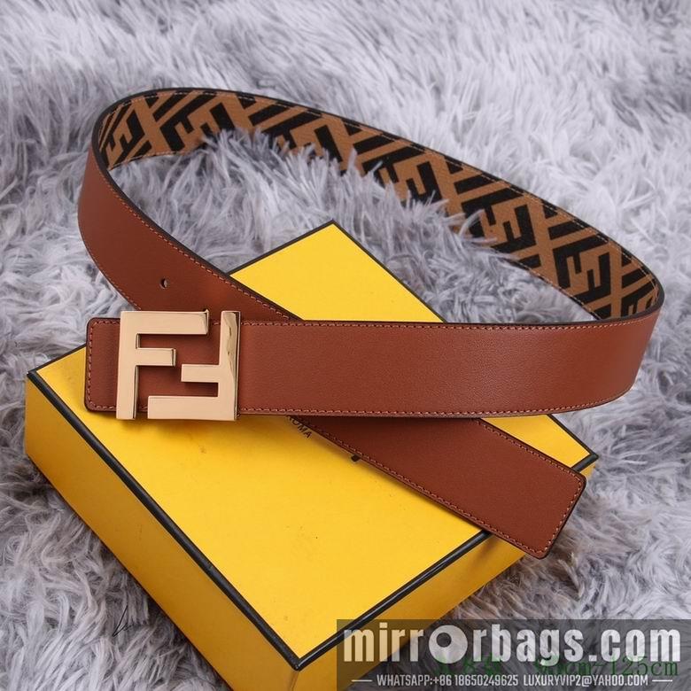 Fendi Belt 38mmX95-125cm 7D87