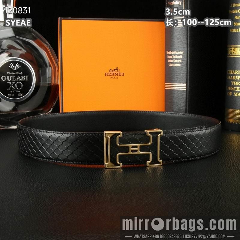 Hermes belt 35mmX100-125cm 8L072002