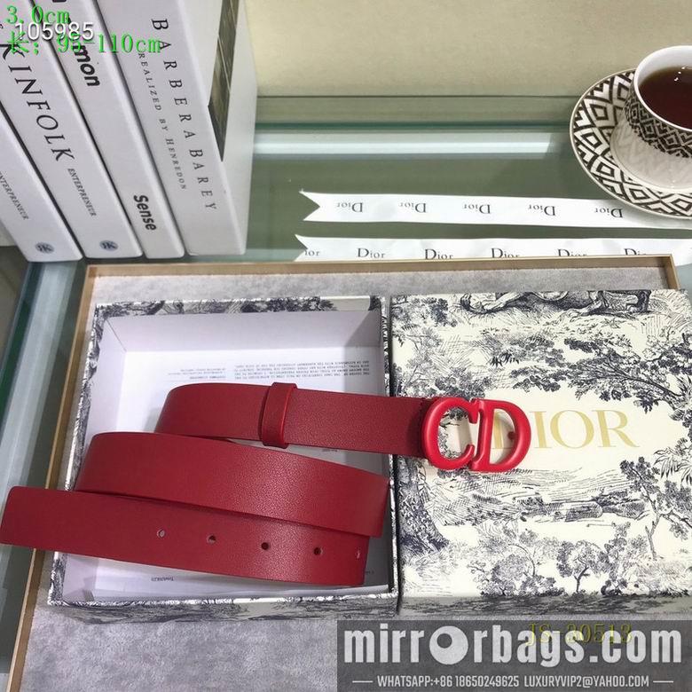 Dior Belt 30mm 95-110cm 8L02