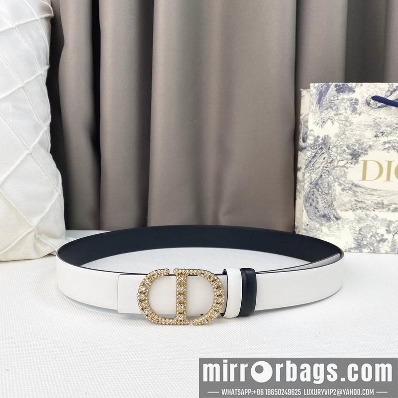 Dior belt 30mmX95-115cm 7D33
