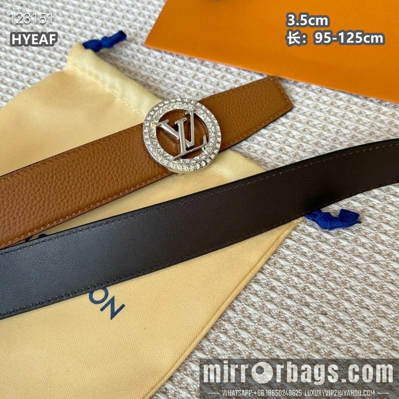 LV belt 35mmX95-125cm 8L16